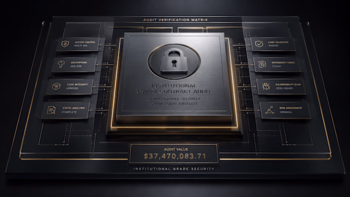 Smart Contract Audit & Cryptographic Security Matrix