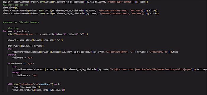 Selenium Web Scraper with Python