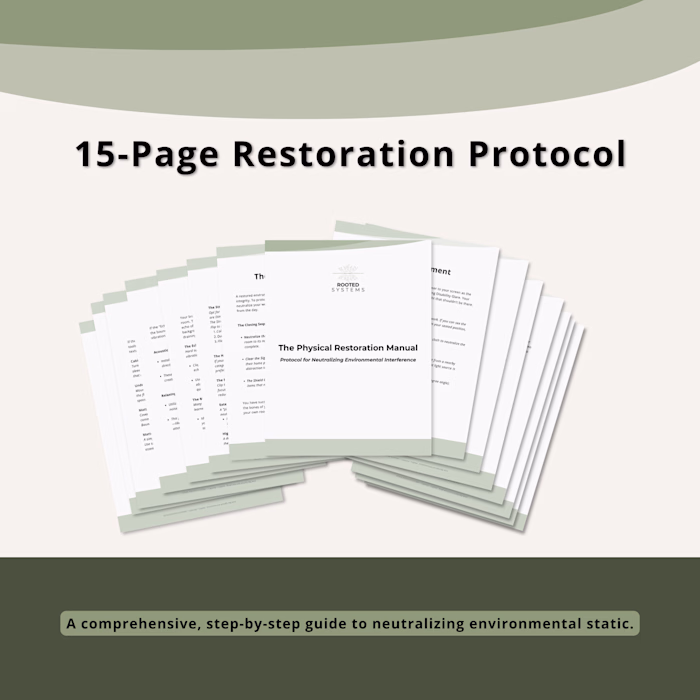 Physical Restoration Manual — Multi-Page Document Design