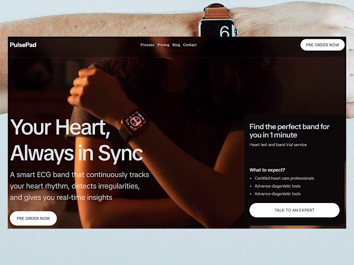Wellness Web App Design & Framer Development