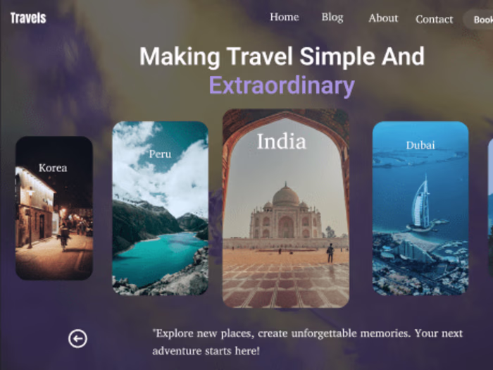 Travel UI