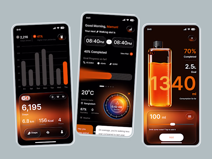 Smart Fitness & Wellness Mobile