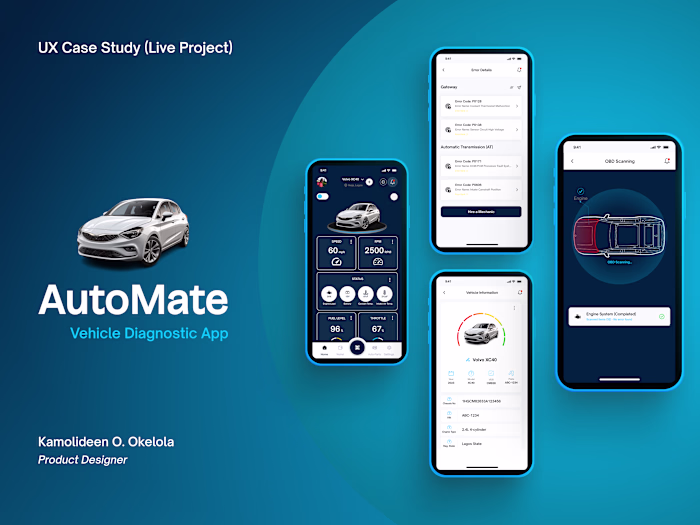 AutoMate - Vehicle Diagnostic App