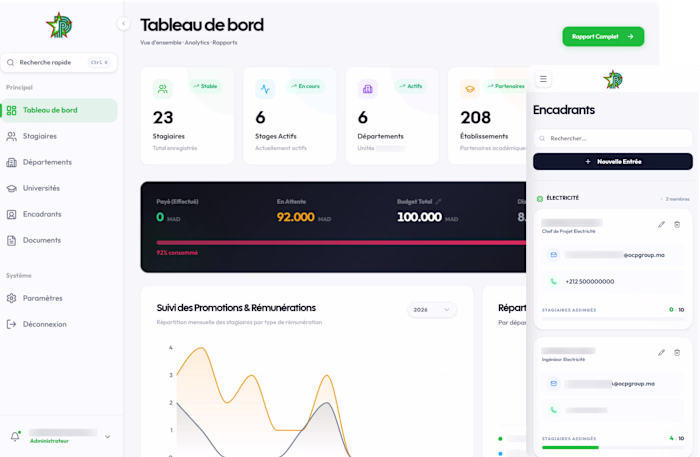 Emaphos-RH | Intern Management HR System