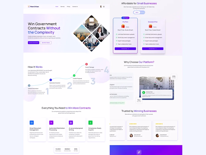 Webflow - Government Contracting &