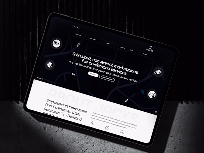 Book Jacks - Chauffeur Services Platform