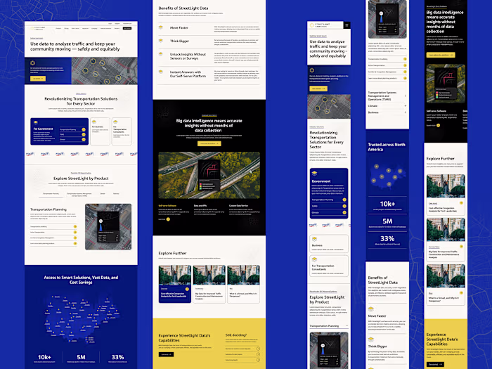 Website for SaaS. Traffic analysis