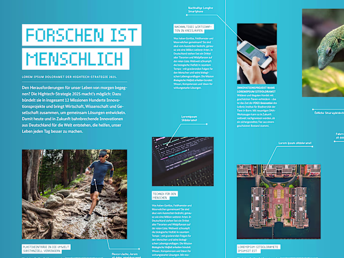 Editorial Design Samples 