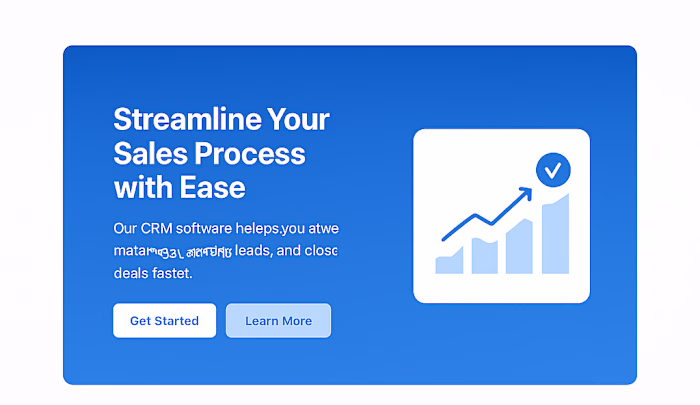 Landing Page Copy Optimization for Startup CRM Tool