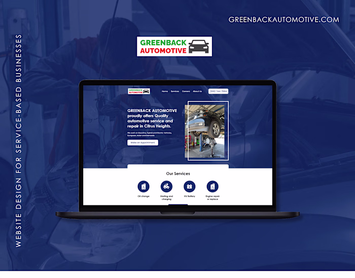 Website Design for Car Repair Business