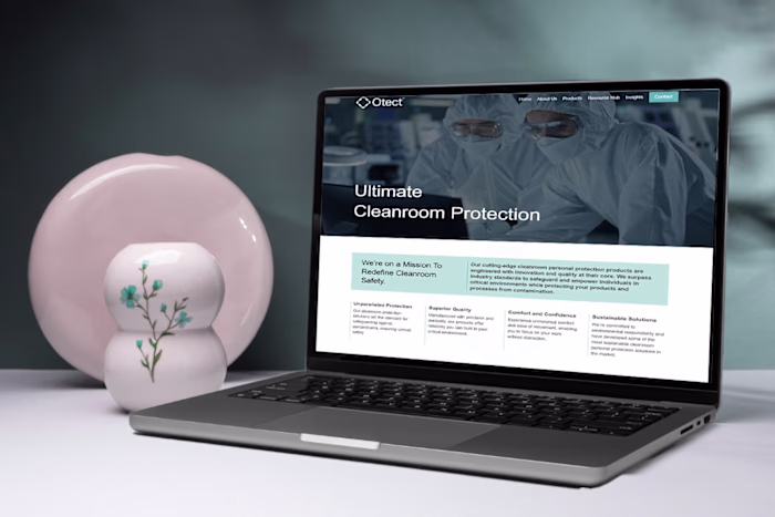 Enterprise Website for PH Group Cleanroom Division