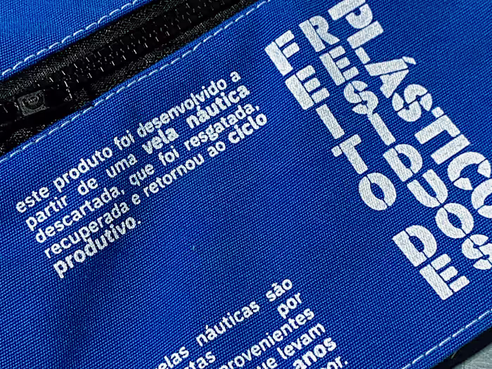 Fashion and Graphic Design: Sustainable Toiletry Bag