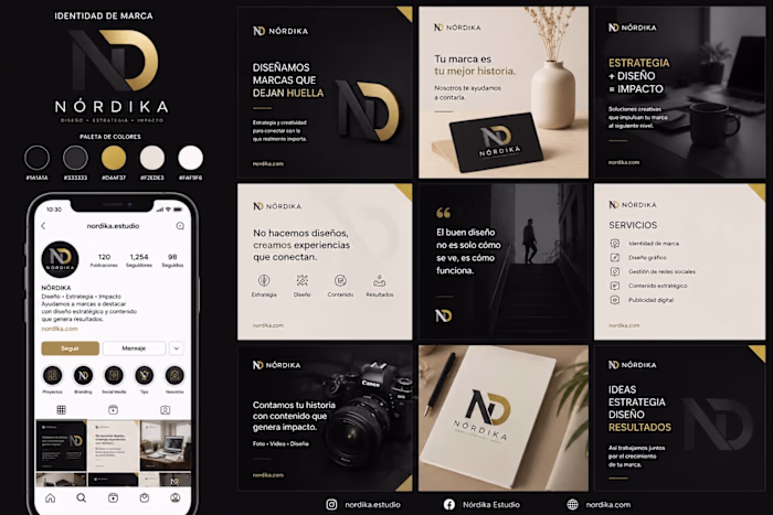 Identidad y publicidad para tu