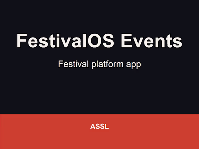 FestivalOS Events - festival platform app