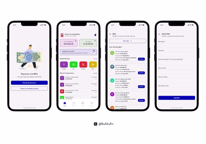 Bills and Payments App