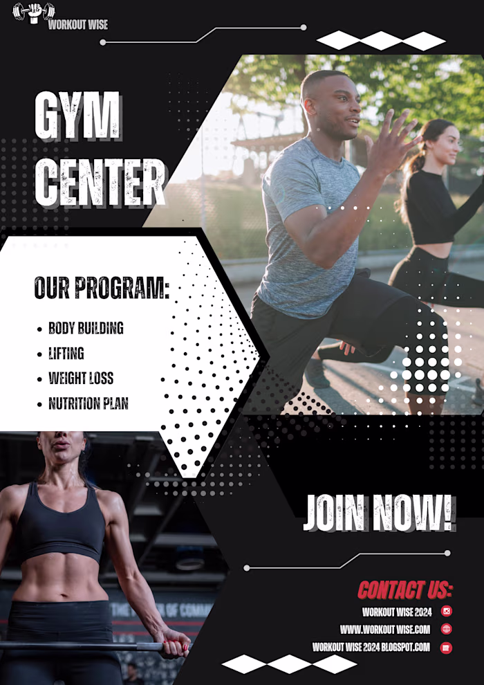 A brand flyer 