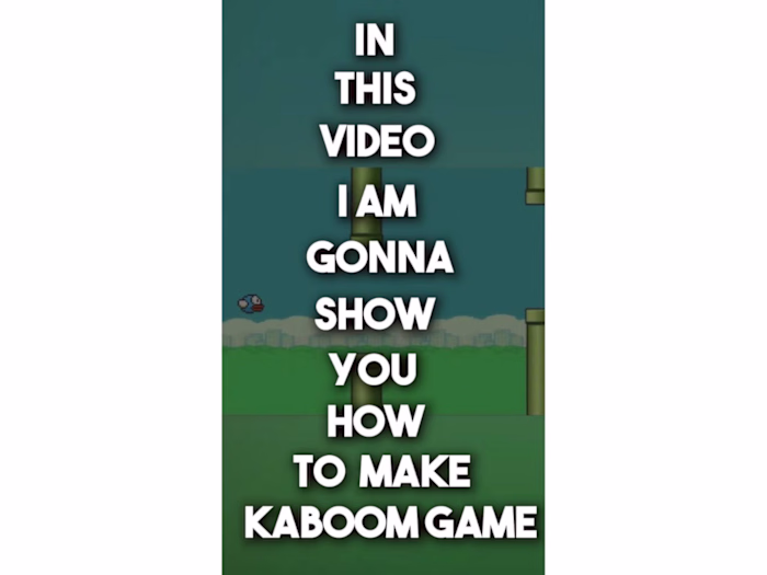Crafting a Flappy Bird Clone with Kaboom.js on Replit Shorts