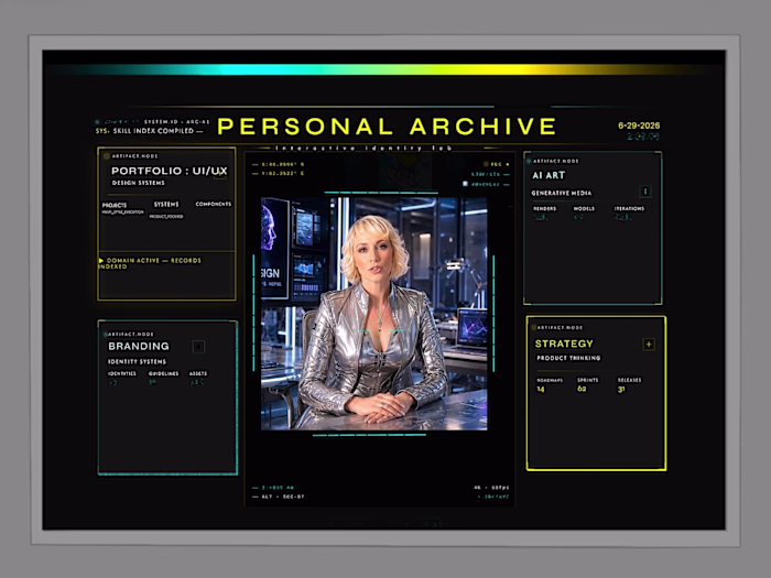 Personal Archive: Interactive Brand Portfolio System