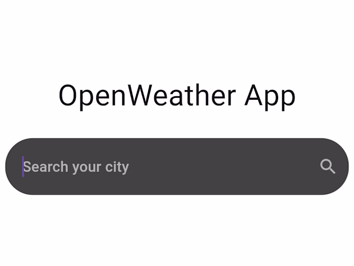 Weather app