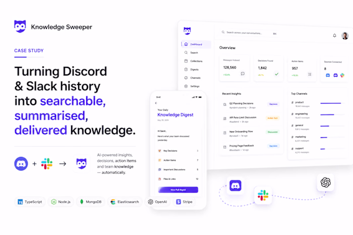 Slack & Discord Conversational Knowledge Platform