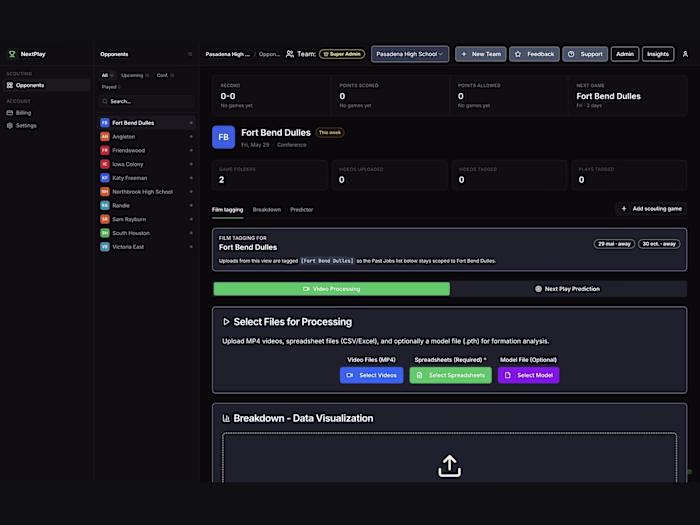 NextPlay: AI Football Film Analytics