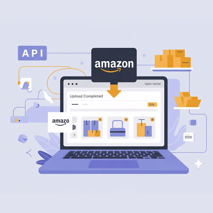 I just built an automated Amazon product upload system using...