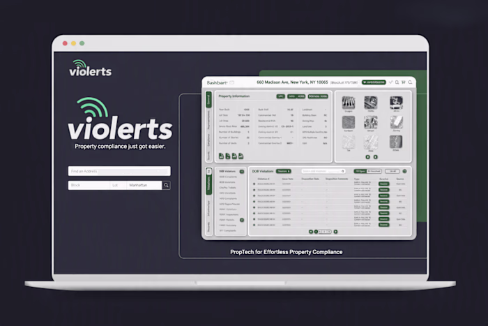 Modernization of Violerts - NYC PropTech Compliance Platform