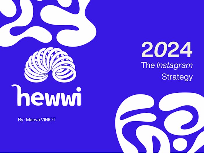 Social media strategy (Instagram) - Hewwi
