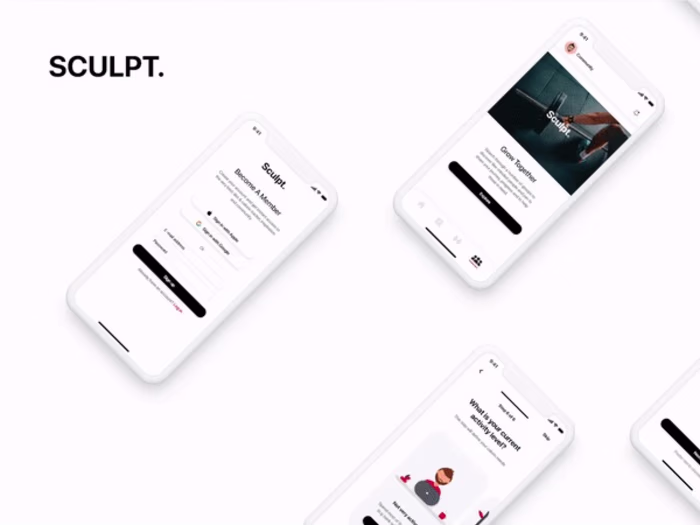 Sculpt. Fitness App