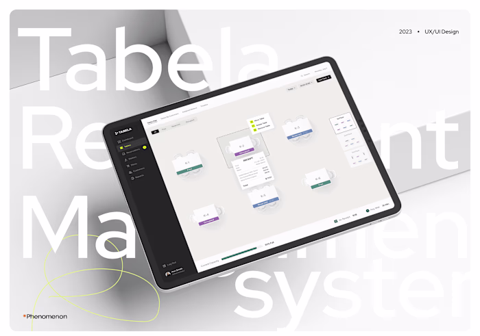 Tabela - Restaurant reservation system 