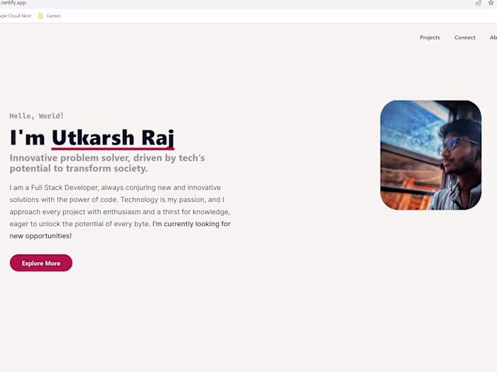 Dev Portfolio