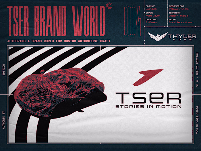 TSER Brand World and Experience Layer Design
