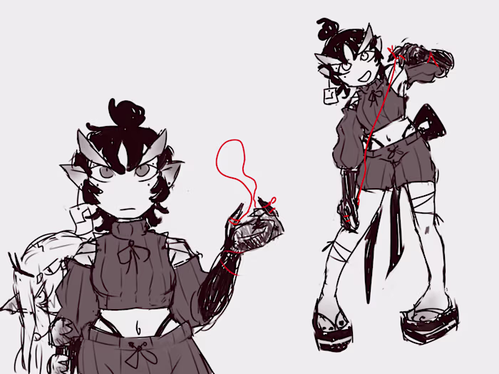 Character doodles