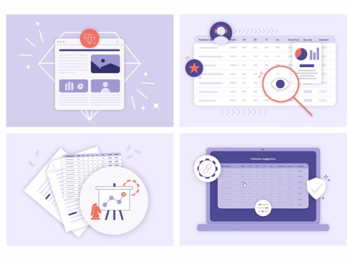 NO-BS Market place - UI illustration