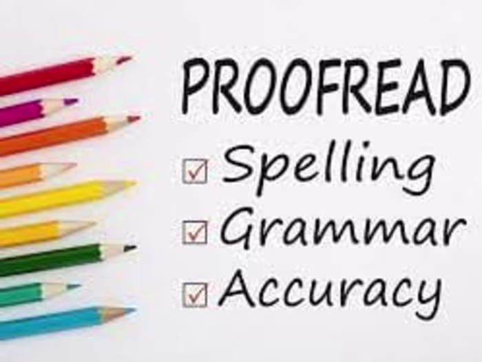 Proofreading & Editing Services