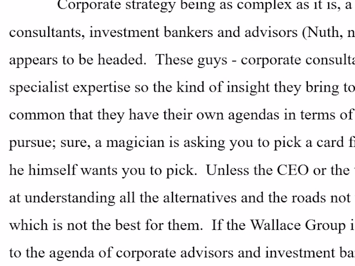 Business Policy Project 