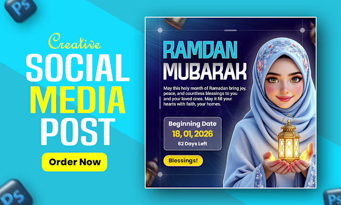 Ramadan Kareem — Social Media Campaign Design ✨