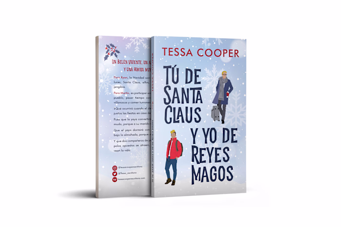 Cover and interior book design. Digital illustration.