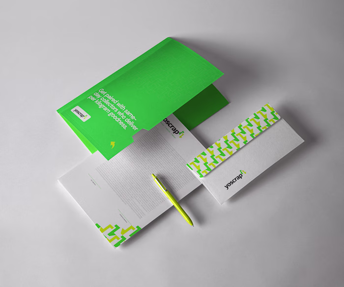 Brand Identity Design | Yoscrap :: Behance