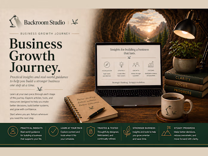 Business Growth Journey
I designed the