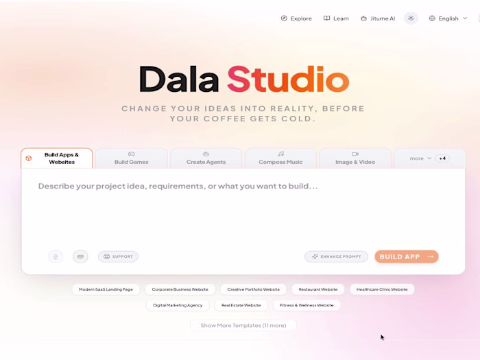 Dala Studio is an AI-powered