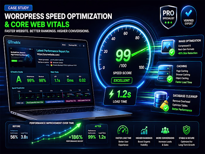 WordPress Speed Optimization & Core Web Vitals