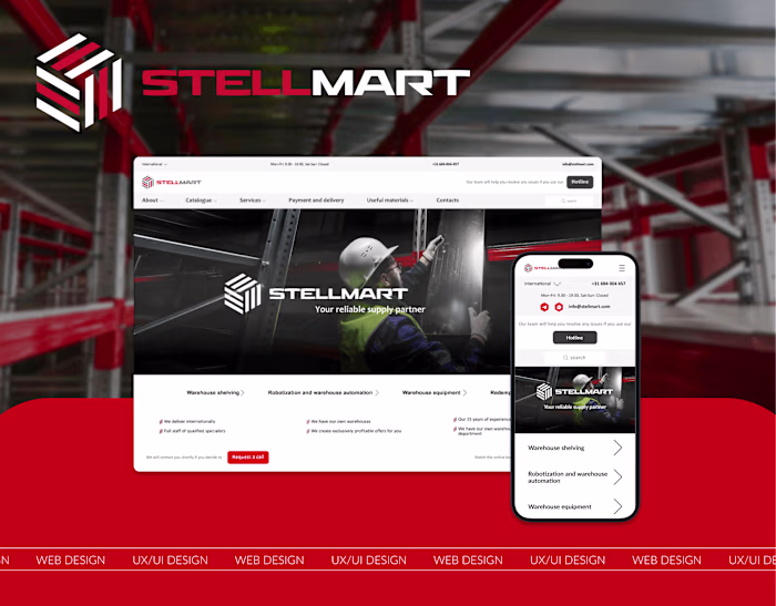 B2B / Redesign / Web & Mobile