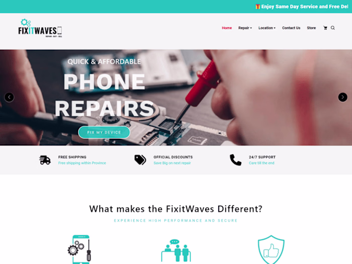 FixitWaves- 80% increase in traffic