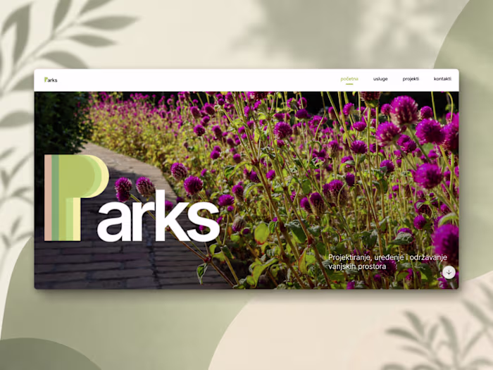 Parks — Responsive Landscaping Business Website
