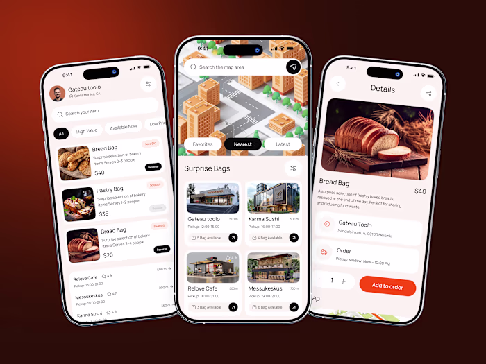 Waste Reduction Mobile App Concert Batter View : https://dri...