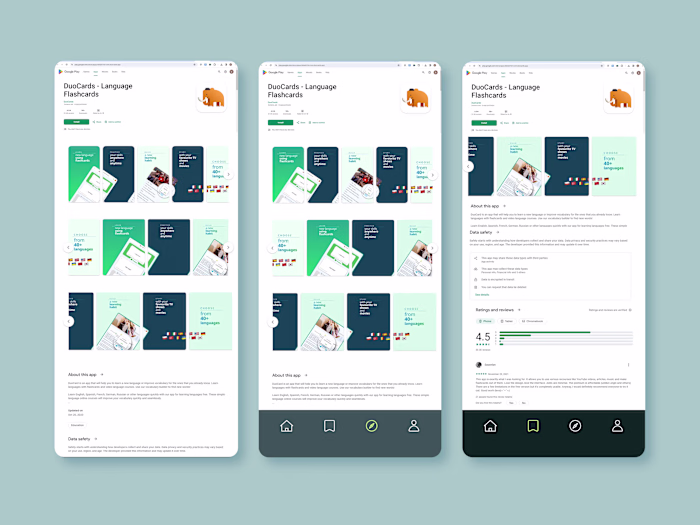 📱 DuoCards App