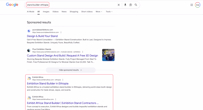 “SEO takes years to work.” False. Our client Exhibit Africa ...