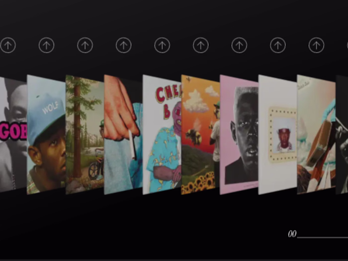 3D Vinyl Browser