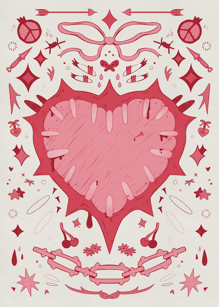 Digital Illustration - Limited Run Ko-fi Print